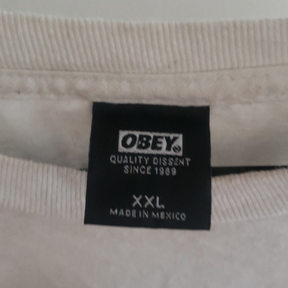 RARE!😲OBEY PROPAGANDA😲graphic shirt 90's - Picture 5 of 6